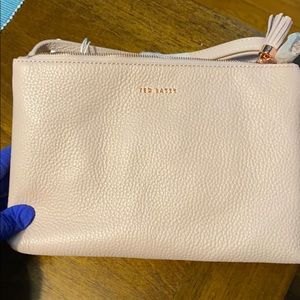 - Pink/peach Ted Baker